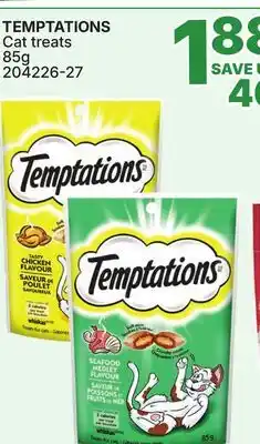 Rossy TEMPTATIONS Cat treats offer