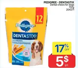 Rossy PEDIGREE - DENTASTIX Dental chews for dogs offer