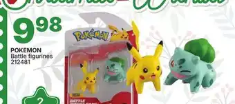 Rossy POKEMON Battle figurines offer