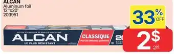 Rossy ALCAN Aluminum foil offer