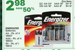 Rossy ENERGIZER Batteries offer