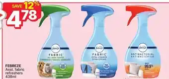 Rossy FEBREZE Asst. fabric refreshers offer