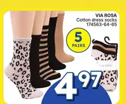 Rossy VIA ROSA Cotton dress socks offer