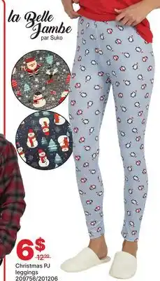 Rossy Christmas PJ leggings offer