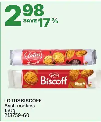 Rossy LOTUS BISCOFF Asst. cookies 150g offer
