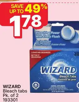 Rossy WIZARD Bleach tabs offer