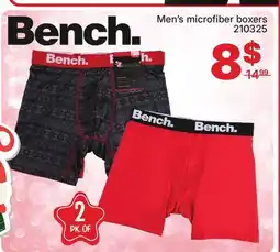 Rossy Bench Men's microfiber boxers offer