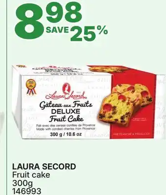 Rossy LAURA SECORD Fruit cake offer