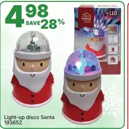 Rossy Light-up disco Santa offer