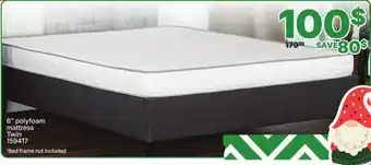 Rossy 6 polyfoam mattress offer