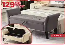 Rossy Storage bench offer