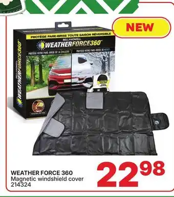 Rossy WEATHER FORCE 360 Magnetic windshield cover offer