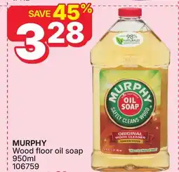Rossy MURPHY Wood floor oil soap offer