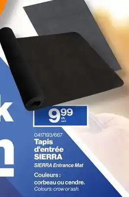 Patrick Morin SIERRA Entrance Mat offer