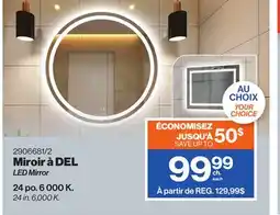 Patrick Morin LED Mirror offer