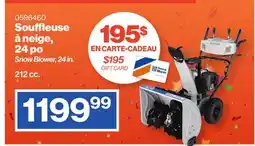 Patrick Morin Snow Blower, 24 in offer