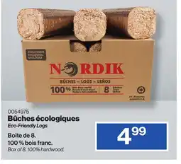 Patrick Morin Eco-Friendly Logs offer