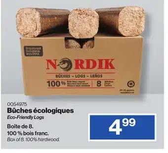 Patrick Morin Eco-Friendly Logs offer