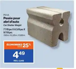 Patrick Morin Car Shelter Weight offer