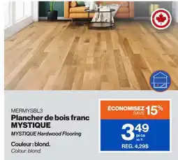 Patrick Morin MYSTIQUE Hardwood Flooring offer