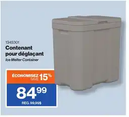 Patrick Morin Ice Melter Container offer