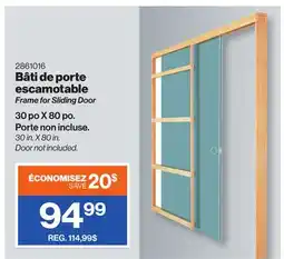 Patrick Morin Frame for Sliding Door offer