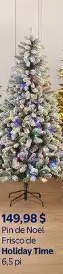 Walmart Pin de Noël Frisco de Holiday Time 6,5 pi offer