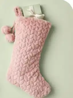 Walmart Bas de Noël en similifourrure offer