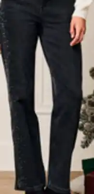 Walmart Pantalon en denim George orné de pierres du Rhin offer