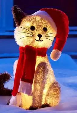 Walmart Chat décoratif a DEL Holiday Time 22 po offer