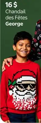Walmart Chandail des Fêtes George offer