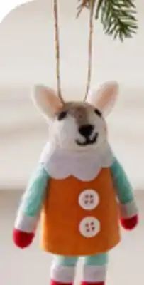 Walmart Ornement en forme de personnage en feutre offer