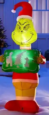 Walmart Décoration gonflable Le Grincheux ,5 pi offer