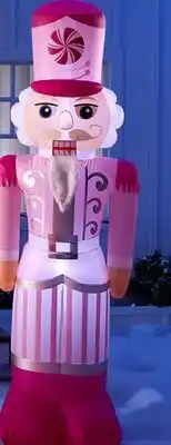 Walmart Casse-noisette gonflable rose Holiday Time 8 pi offer