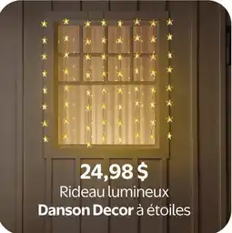 Walmart Rideau lumineux Danson Decor à étoiles offer