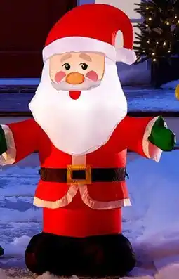 Walmart Père Noël gonflable Holiday Time 4 pi offer