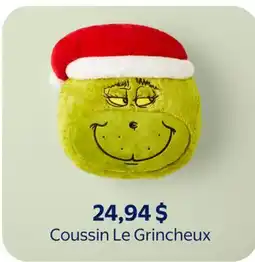 Walmart Coussin Le Grincheux offer