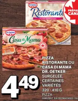 L'Intermarché PIZZA RISTORANTE OU CASA DI MAMA | PIZZA, 320 - 410 G offer