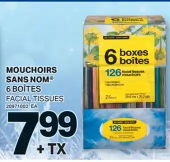 L'Intermarché MOUCHOIRS / FACIAL TISSUES, 6 BOÎTES offer