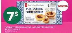 L'Intermarché TARTELETTES PORTUGAISES À LA CRÈME PÂTISSIÈRE / CUSTARD TARTS, 360 G offer