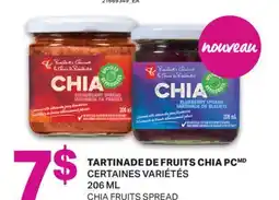 L'Intermarché TARTINADE DE FRUITS CHIA | CHIA FRUITS SPREAD, 206 ML offer