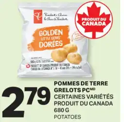 L'Intermarché POMMES DE TERRE GRELOTS | POTATOES, 680 G offer
