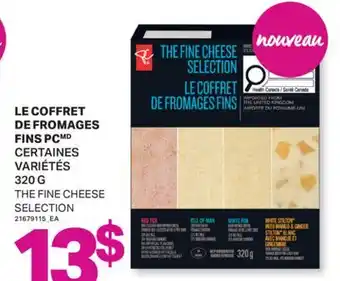 L'Intermarché LE COFFRET DE FROMAGES FINS | THE FINE CHEESE SELECTION, 320 G offer