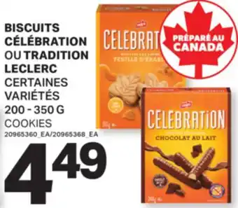L'Intermarché BISCUITS CÉLÉBRATION OU TRADITION | COOKIES, 200-350 G offer