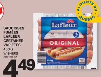 L'Intermarché SAUCISSES FUMÉES / WIENERS, 450 G offer
