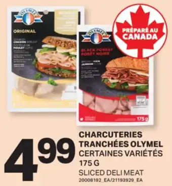 L'Intermarché CHARCUTERIES TRANCHÉES / SLICED DELI MEAT,175 G offer