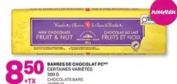 L'Intermarché BARRES DE CHOCOLAT | CHOCOLATE BARS, 300 G offer