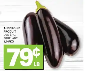 L'Intermarché AUBERGINE | EGGPLANT offer