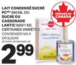L'Intermarché LAIT CONDENSÉ SUCRÉ, 300 ML OU SUCRE OU CASSONADE, 900/1 KG | CONDENSED MILK OR SUGAR offer