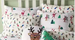 Walmart Ens. de draps en flanelle Holiday Time 1 place offer